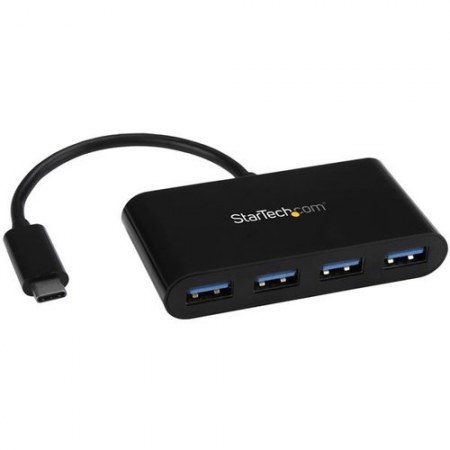 STARTECH HUB CONCENTRADOR USB-C 3.0 USB-C MACHO - 4X USB A HEMBRA 5000 MBIT-S NEGRO - Imagen 2