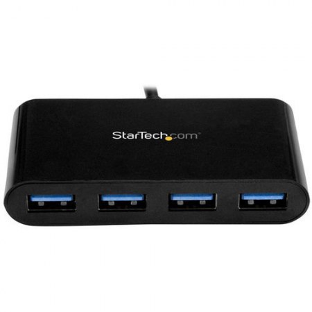 STARTECH HUB CONCENTRADOR USB-C 3.0 USB-C MACHO - 4X USB A HEMBRA 5000 MBIT-S NEGRO - Imagen 3