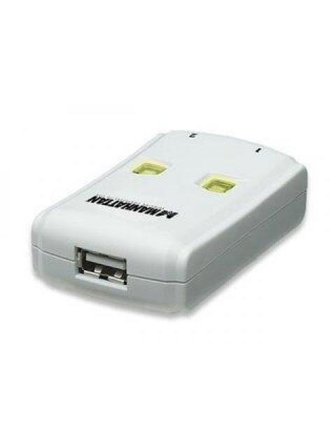 MANHATTAN HI-SPEED SWITCH USB 2.0 162005 2 PUERTOS - Imagen 3