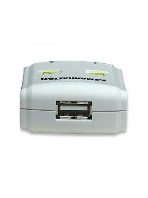 MANHATTAN HI-SPEED SWITCH USB 2.0 162005 2 PUERTOS - Imagen 5