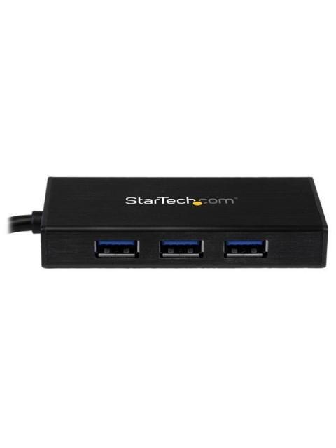 HUB USB 3.0 ALUMINIO C-CABLE 3PTOS Y ADAPTADOR STARTECH ST3300GU3B - Imagen 5