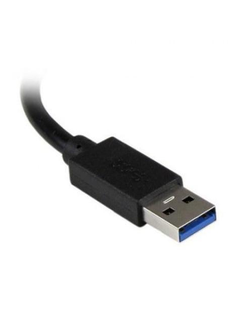 HUB USB 3.0 ALUMINIO C-CABLE 3PTOS Y ADAPTADOR STARTECH ST3300GU3B - Imagen 3