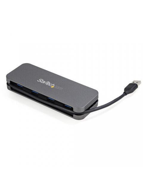 STARTECH HUB USB A MACHO - 4X PUERTOS USB A 3.0 5000 MBIT-S NEGRO-GRIS - Imagen 4