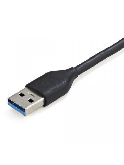 STARTECH HUB USB A MACHO - 4X PUERTOS USB A 3.0 5000 MBIT-S NEGRO-GRIS - Imagen 5