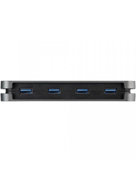 STARTECH HUB USB A MACHO - 4X PUERTOS USB A 3.0 5000 MBIT-S NEGRO-GRIS - Imagen 6