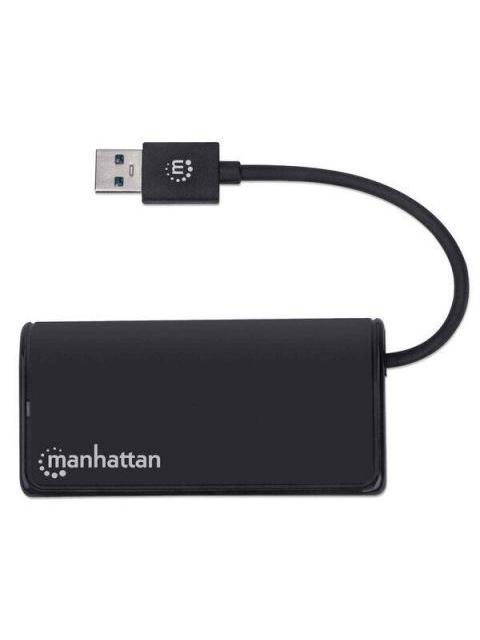 MANHATTAN HUB USB 3.2 MACHO - 4X USB 3.2 HEMBRA 5000 MBIT-S NEGRO - Imagen 4