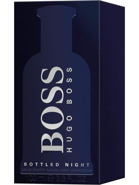 PERFUME HUGO BOSS BOTTLED NIGHT EDT 100 ML PARA HOMBRE - Imagen 4