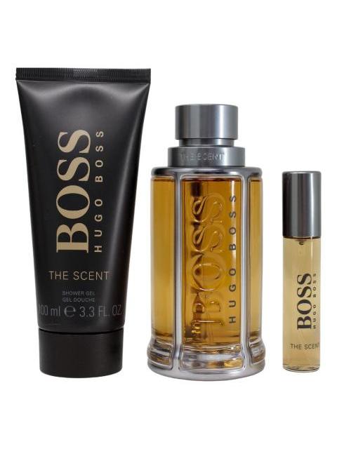 HUGO BOSS THE SCENT SET DE 3 PZ CON MINIATURA PARA HOMBRE - Imagen 3