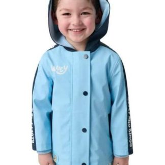 IMPERMEABLE ESTAMPADO AZUL BLUEY