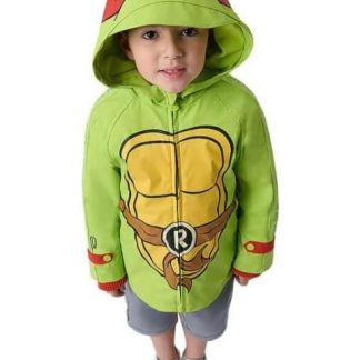 IMPERMEABLE LEONARDO DONATELLO RAPHAEL MIKE VERDE TORTUGAS NINJA