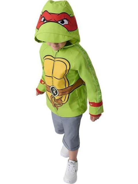 IMPERMEABLE LEONARDO DONATELLO RAPHAEL MIKE VERDE TORTUGAS NINJA - Imagen 2