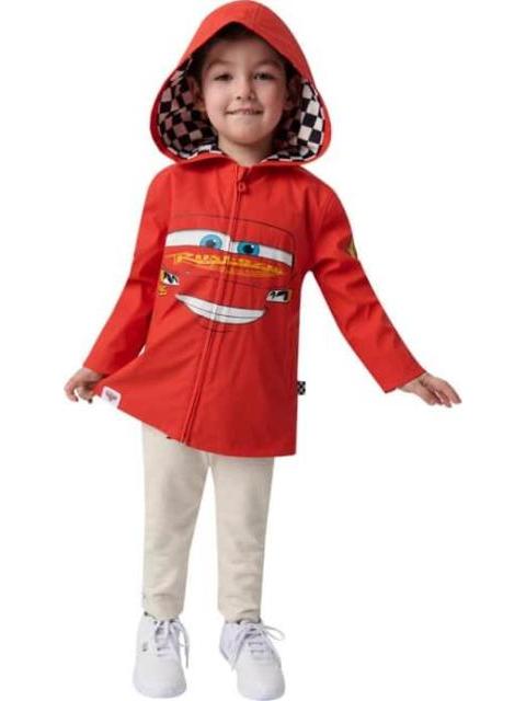IMPERMEABLE RAYO MCQUEEN ROJO CARS
