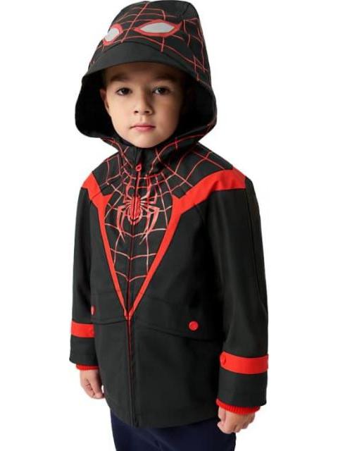 IMPERMEABLE SPIDERMAN NEGRO MARVEL