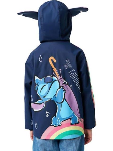 IMPERMEABLE STITCH AZUL MARINO DISNEY - Imagen 4