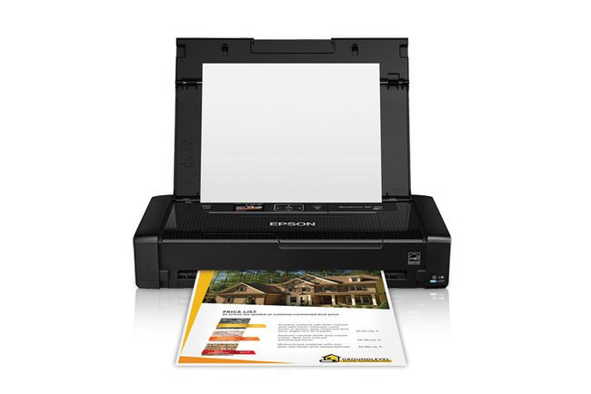 EPSON IMPRESORA MOVIL WORKFORCE WF-100 INALAMBRICO COLOR A4 USB 2.0 NEGRO - Imagen 5