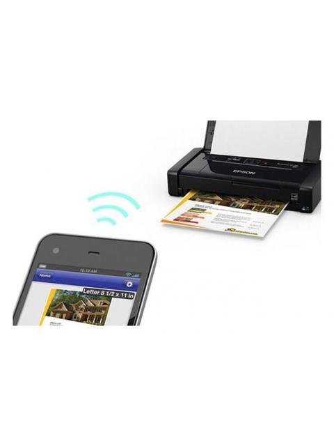 EPSON IMPRESORA MOVIL WORKFORCE WF-100 INALAMBRICO COLOR A4 USB 2.0 NEGRO - Imagen 3
