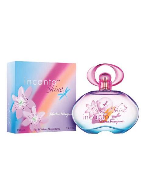 PERFUME EAU DE TOILETTE FERRAGAMO INCANTO SHINE MUJER 100 ML FLORAL - Imagen 4