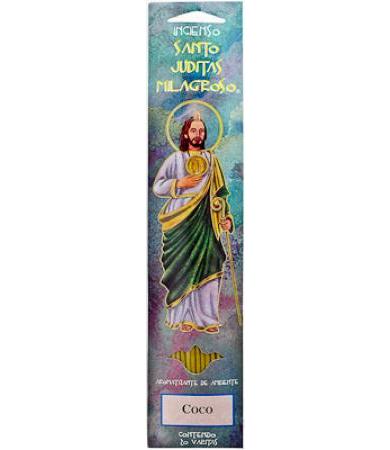 INCIENSO SAN JUDITAS COCO 20 VARITAS SANTO JUDITAS