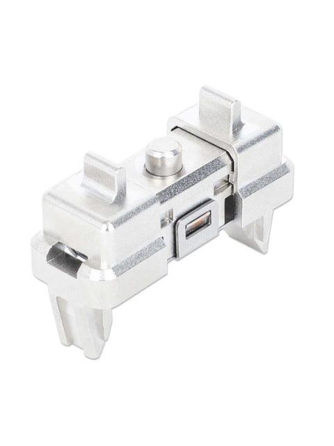 INTELLINET 716512 CLIP DE MONTAJE PARA PANEL DE PARCHEO 12 PIEZAS ACERO INOXIDABLE