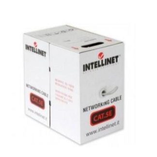 INTELLINET BOBINA DE CABLE CAT5E UTP 100 METROS GRIS