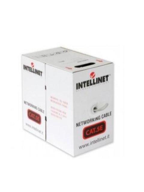 INTELLINET BOBINA DE CABLE CAT5E UTP 100 METROS GRIS