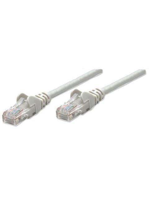INTELLINET CABLE PATCH CAT5E UTP 100% COBRE RJ-45 MACHO - RJ-45 MACHO 1 METRO GRIS