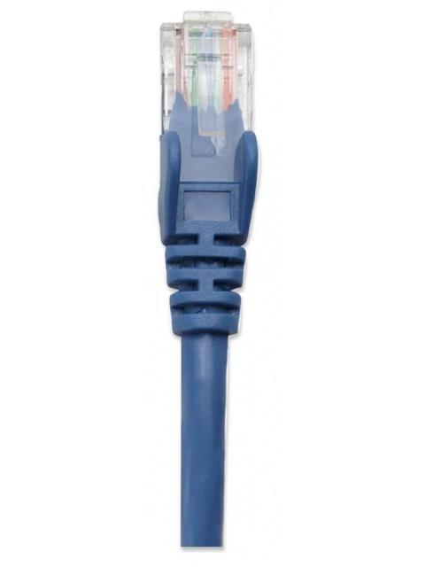 INTELLINET CABLE PATCH CAT6 UTP 100% COBRE RJ-45 MACHO - RJ-45 MACHO 5 METROS AZUL - Imagen 2