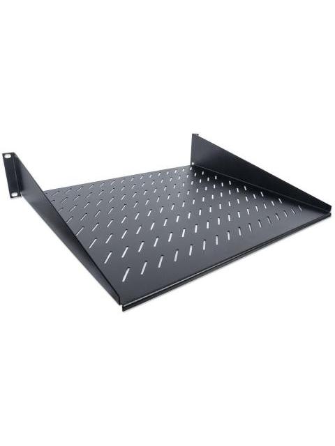 INTELLINET CHAROLA FIJA PARA RACK 40CM 2U HASTA 25KG NEGRO - Imagen 3