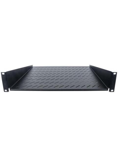 INTELLINET CHAROLA FIJA PARA RACK 40CM 2U HASTA 25KG NEGRO - Imagen 4