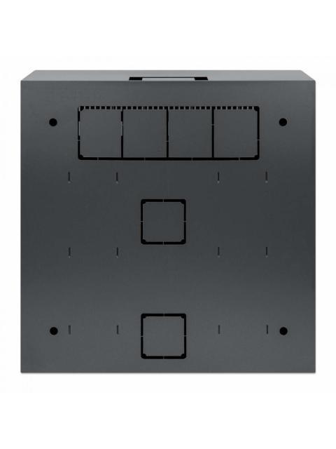 INTELLINET GABINETE MURAL PARA SERVIDOR 19 4U 540 X 550MM HASTA 60KG NEGRO - Imagen 4