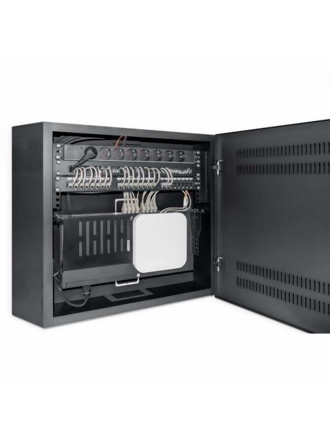 INTELLINET GABINETE MURAL PARA SERVIDOR 19 4U 540 X 550MM HASTA 60KG NEGRO - Imagen 6