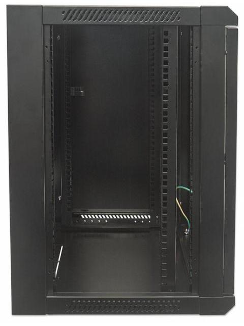 INTELLINET GABINETE PARA PARED 19 15U HASTA 60KG NEGRO - Imagen 4