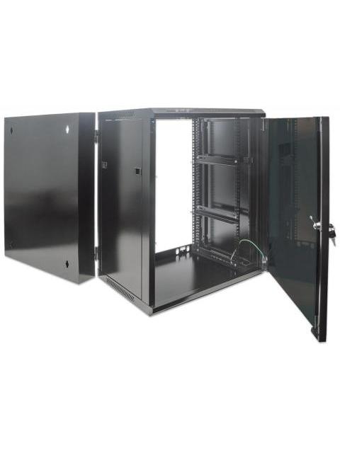 INTELLINET GABINETE PARA PARED 19 9U HASTA 30KG NEGRO - Imagen 7