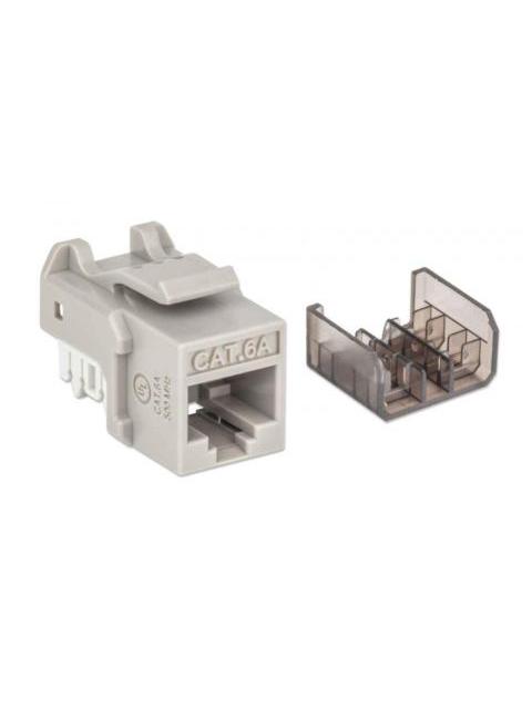 INTELLINET JACK DE RED CAT6A UTP RJ-45 GRIS - Imagen 3