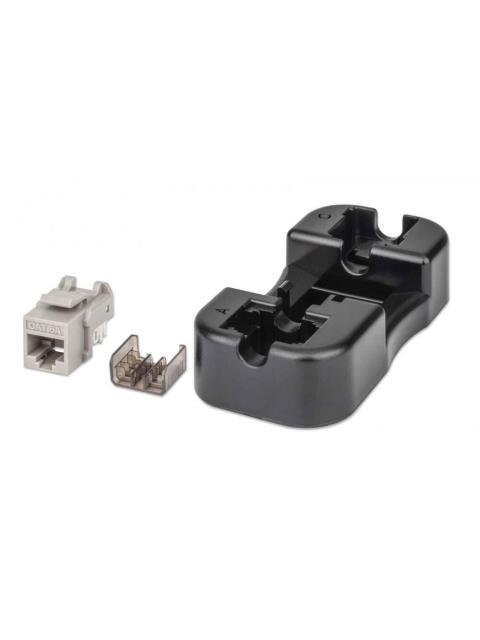 INTELLINET JACK DE RED CAT6A UTP RJ-45 GRIS - Imagen 5