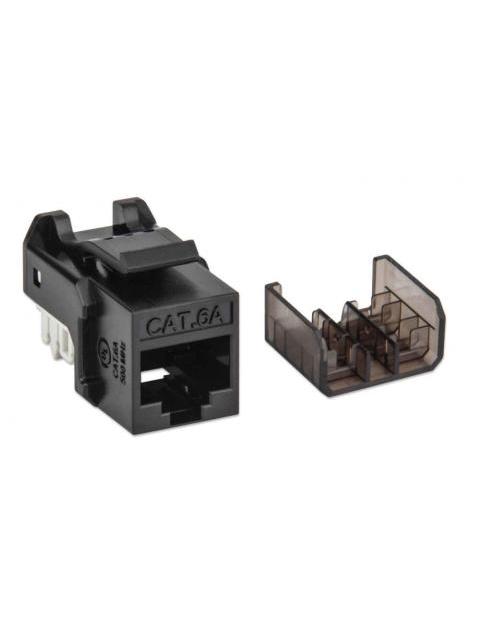 INTELLINET JACK DE RED CAT6A UTP RJ-45 NEGRO - Imagen 3
