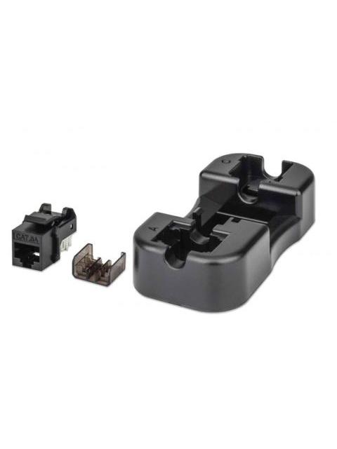 INTELLINET JACK DE RED CAT6A UTP RJ-45 NEGRO - Imagen 5