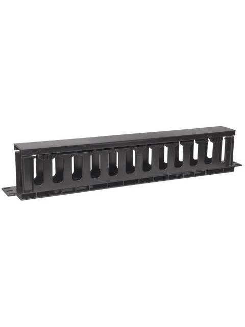 INTELLINET ORGANIZADOR DE CABLES HORIZONTAL 1U RJ-45 NEGRO - Imagen 3