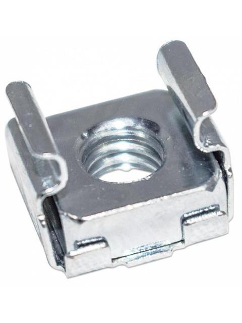 INTELLINET PAQUETE DE TORNILLOS M6 Y TUERCAS ENJAULADA 50 JUEGOS - Imagen 2