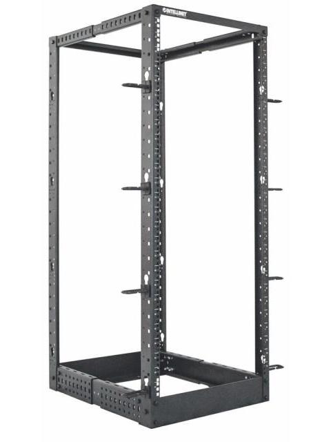 INTELLINET RACK ABIERTO DE 4 POSTES 19 26U NEGRO - Imagen 2