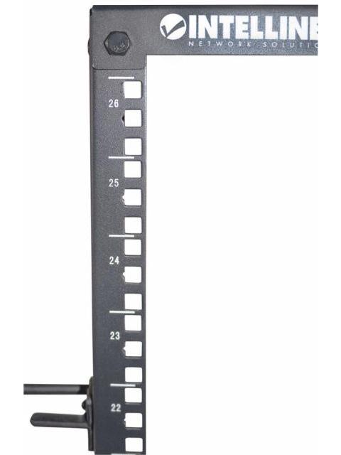 INTELLINET RACK ABIERTO DE 4 POSTES 19 26U NEGRO - Imagen 9