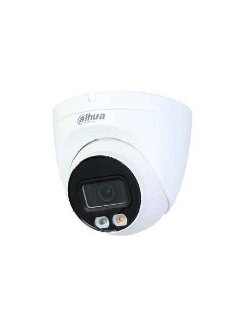 IPCHDW2449TSIL DOMO IP 4MP LUZ DUAL INTELIGENTE+FULL COLOR-WIZSENSE-2.8MM-MICROFONO-30 MTS IR LUZ VISIBLE-RANURA MICROSD-WDR 120DB-SMD PLUS-POE
