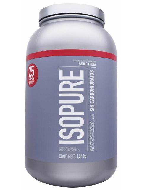 ISOPURE ZERO CARB FRESA 1.36 KG ISOPURE