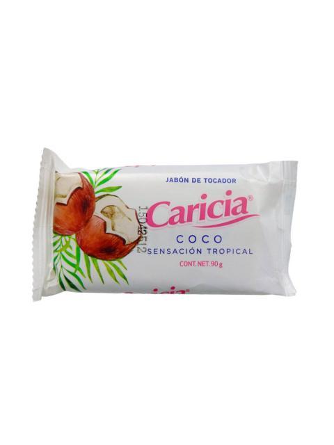JABON DE TOCADOR CARICIA MIXTA NEUTRO GRANADA Y COCO 90 GR