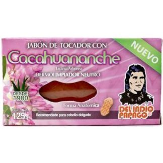 JABON NEUTRO CACAHUANANCHE 125 G DEL INDIO PAPAGO