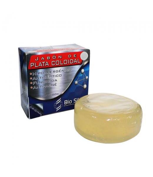 JABON PLATA COLOIDAL 100 GR GUMMA CORPORATION