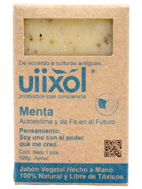 JABON VEGETAL MENTA 100 G UIIXOL