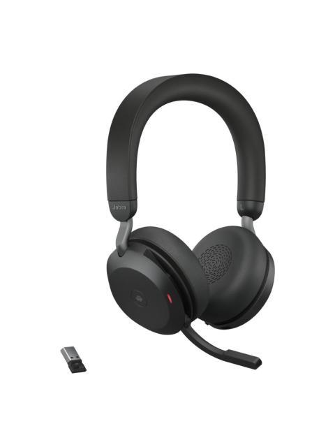 JABRA AUDIFONOS CON MICROFONO EVOLVE2 75 MS BLUETOOTH INALAMBRICO USB-A NEGRO - CON SOPORTE DE CARGA - Imagen 3