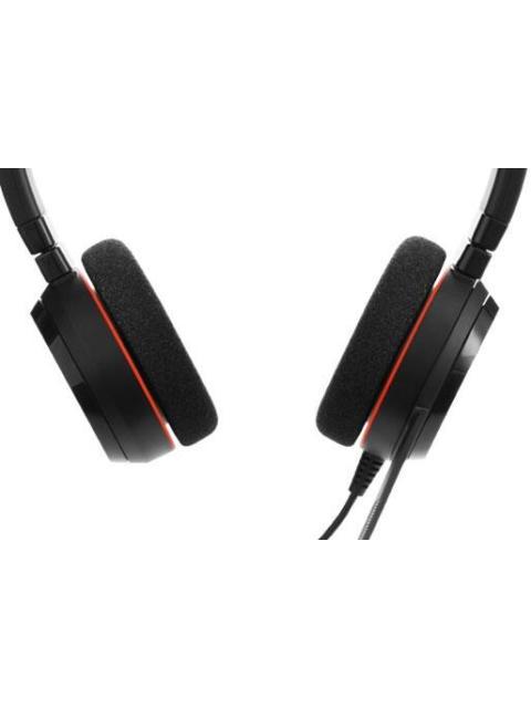 JABRA AUDIFONOS CON MICROFONO EVOLVE 20 UC STEREO ALAMBRICO USB NEGRO - Imagen 3