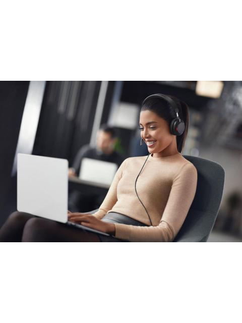 JABRA AUDIFONOS EVOLVE2 40 SE ALAMBRICO USB-A-USB-C - Imagen 4